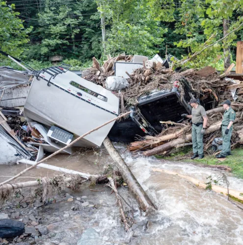 Morrisey urges 'patience' during flood recovery process